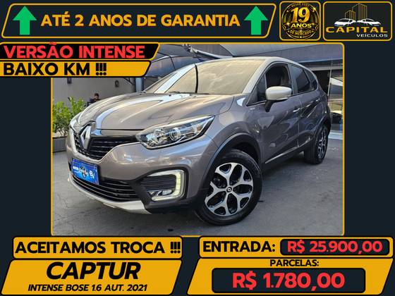 RENAULT CAPTUR 1.6 16V SCE FLEX INTENSE X-TRONIC